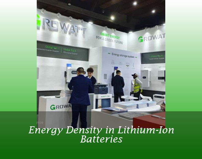 Energy Density in Lithium-Ion Batteries