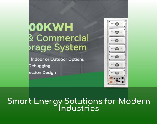 Smart Energy Solutions for Modern Industries