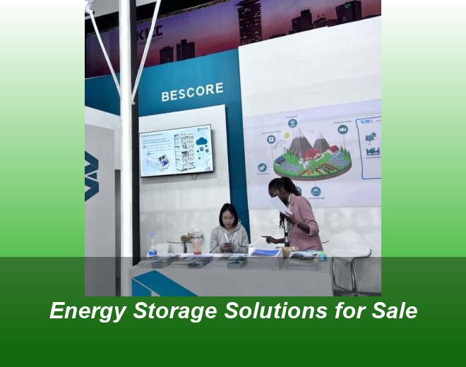Energy Storage Solutions for Sale