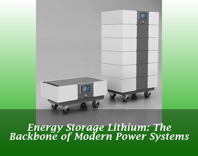 Energy Storage Lithium: The Backbone of Modern Power Systems