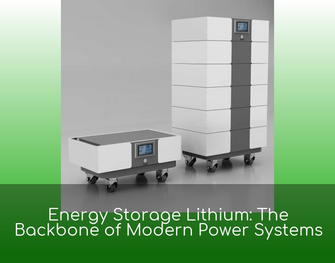 Energy Storage Lithium: The Backbone of Modern Power Systems