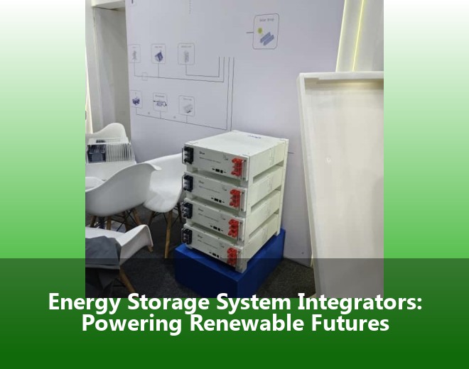 Energy Storage System Integrators: Powering Renewable Futures