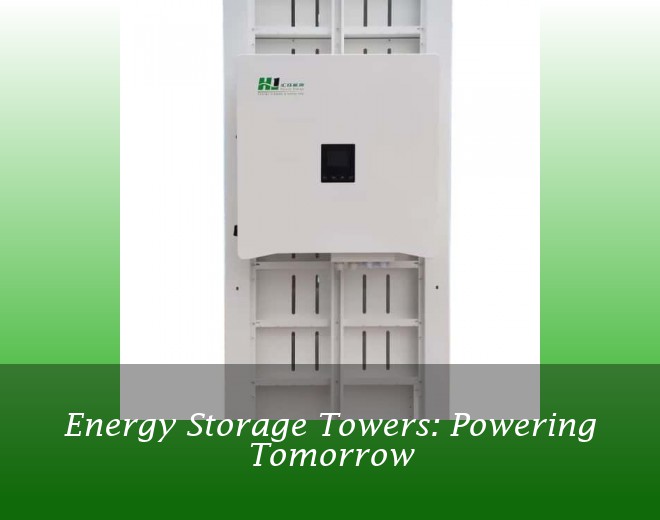 Energy Storage Towers: Powering Tomorrow