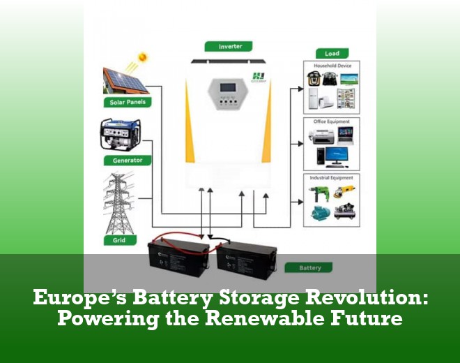Europe’s Battery Storage Revolution: Powering the Renewable Future