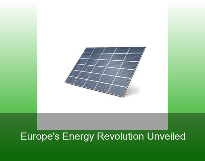 Europe's Energy Revolution Unveiled