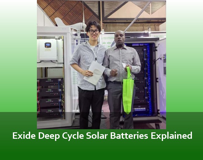 Exide Deep Cycle Solar Batteries Explained
