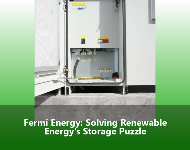 Fermi Energy: Solving Renewable Energy's Storage Puzzle