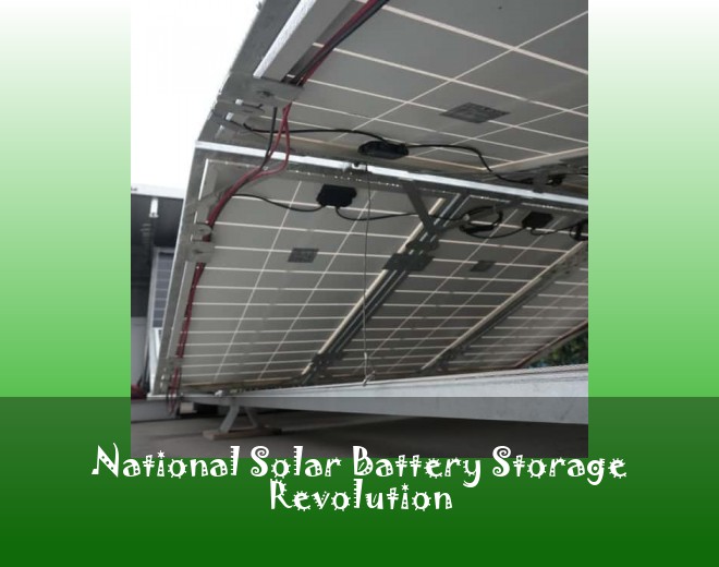 National Solar Battery Storage Revolution