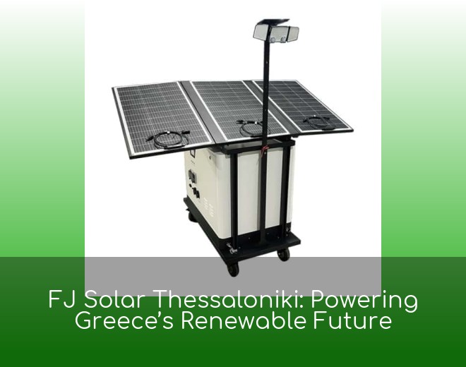 FJ Solar Thessaloniki: Powering Greece’s Renewable Future
