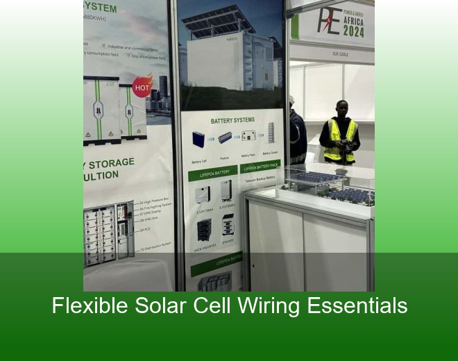 Flexible Solar Cell Wiring Essentials