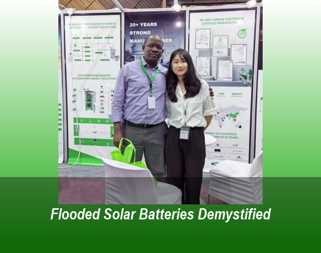 Flooded Solar Batteries Demystified
