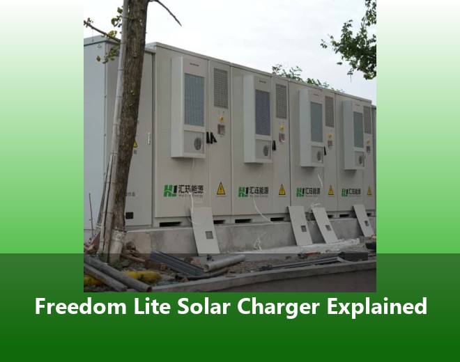Freedom Lite Solar Charger Explained