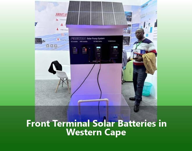 Front Terminal Solar Batteries in Western Cape