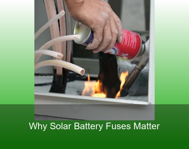 Why Solar Battery Fuses Matter