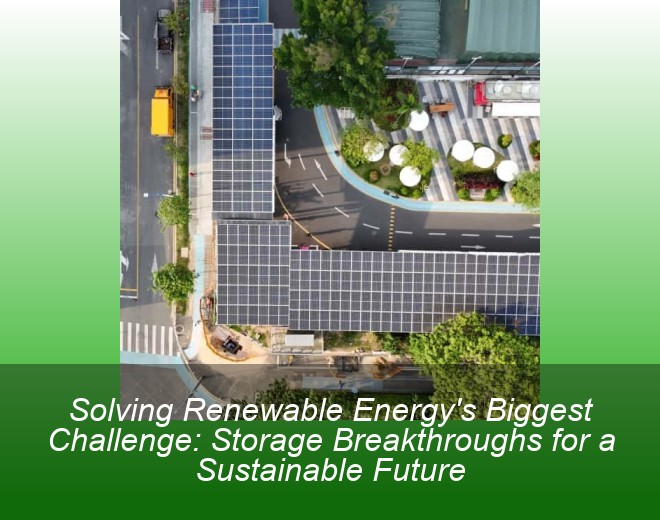 Solving Renewable Energy's Biggest Challenge: Storage Breakthroughs for a Sustainable Future
