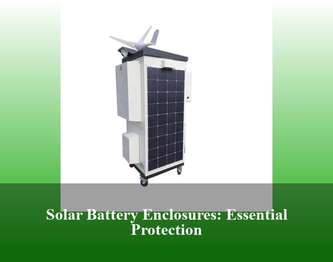 Solar Battery Enclosures: Essential Protection