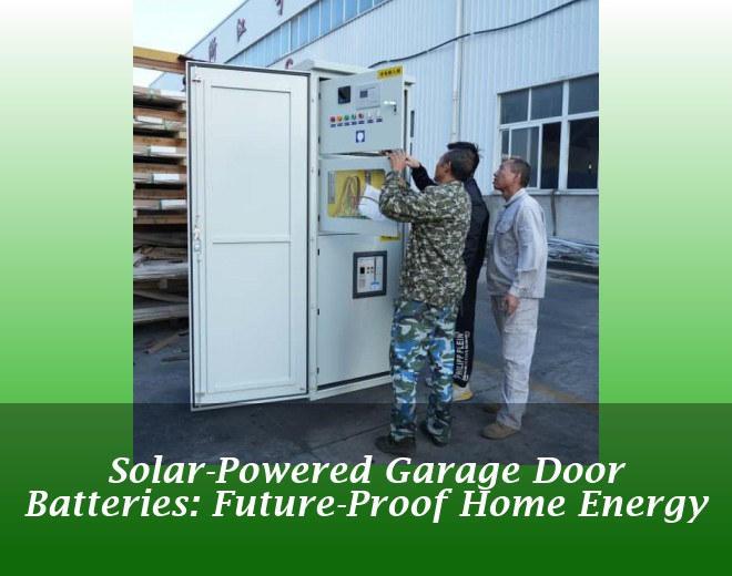 Solar-Powered Garage Door Batteries: Future-Proof Home Energy