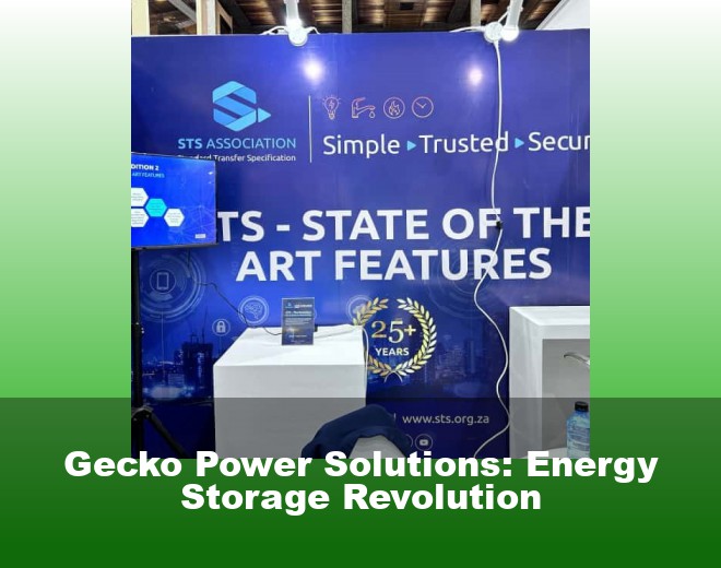 Gecko Power Solutions: Energy Storage Revolution