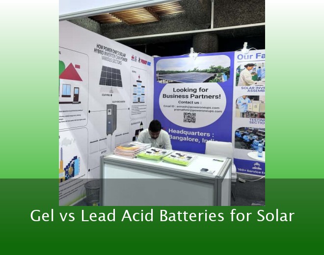 Gel vs Lead Acid Batteries for Solar
