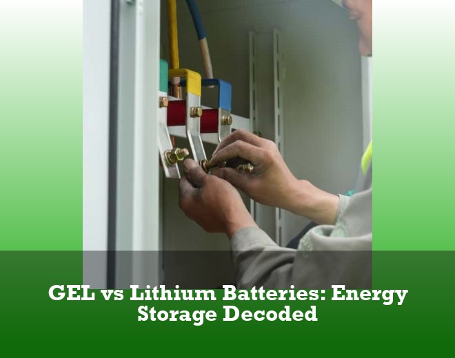 GEL vs Lithium Batteries: Energy Storage Decoded