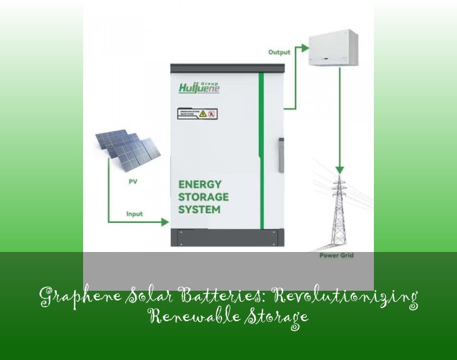 Graphene Solar Batteries: Revolutionizing Renewable Storage