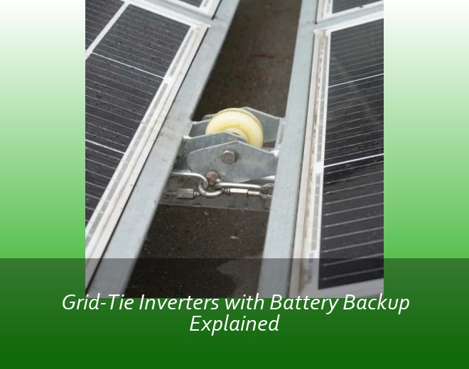 Grid-Tie Inverters with Battery Backup Explained