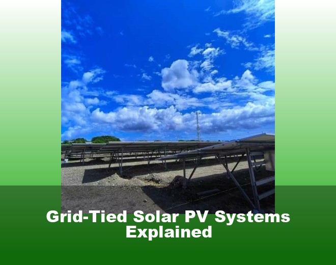 Grid-Tied Solar PV Systems Explained