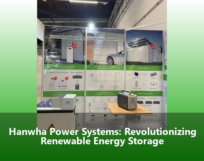 Hanwha Power Systems: Revolutionizing Renewable Energy Storage