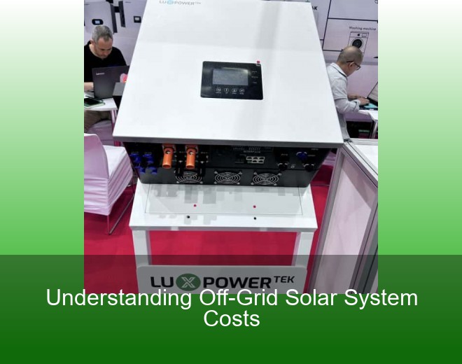 Understanding Off-Grid Solar System Costs