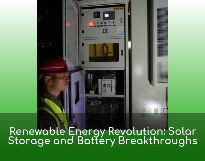 Renewable Energy Revolution: Solar Storage and Battery Breakthroughs