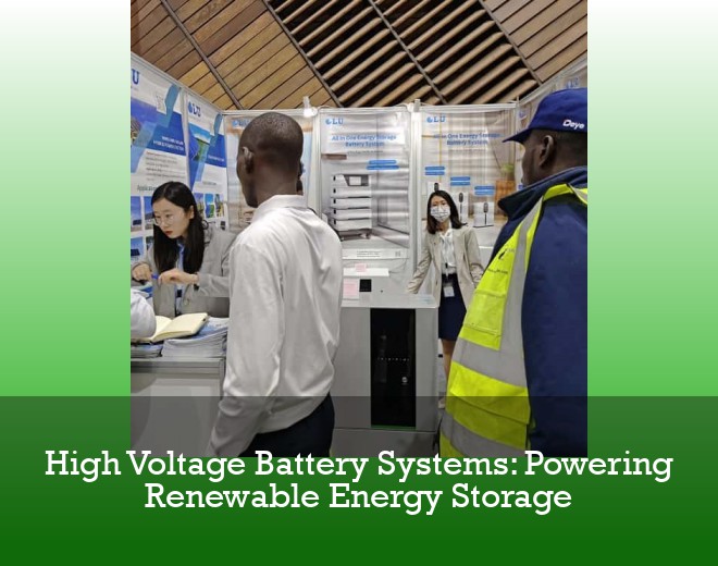 High Voltage Battery Systems: Powering Renewable Energy Storage