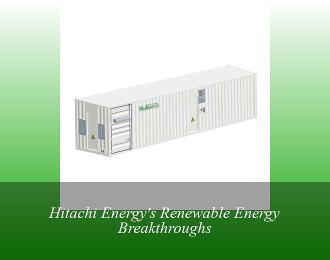 Hitachi Energy's Renewable Energy Breakthroughs