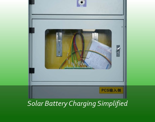 Solar Battery Charging Simplified