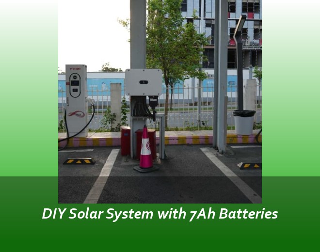 DIY Solar System with 7Ah Batteries
