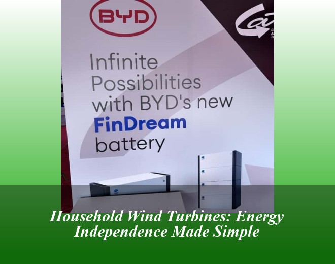 Household Wind Turbines: Energy Independence Made Simple