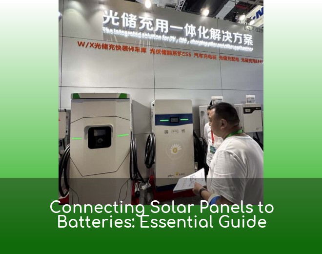 Connecting Solar Panels to Batteries: Essential Guide