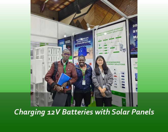 Charging 12V Batteries with Solar Panels