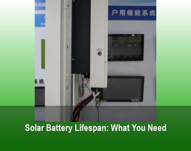 Solar Battery Lifespan: What You Need