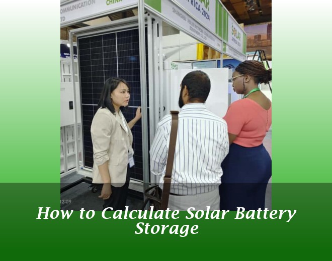 How to Calculate Solar Battery Storage