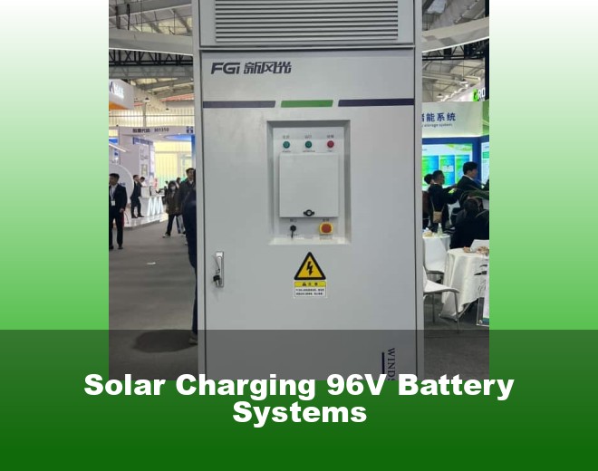 Solar Charging 96V Battery Systems