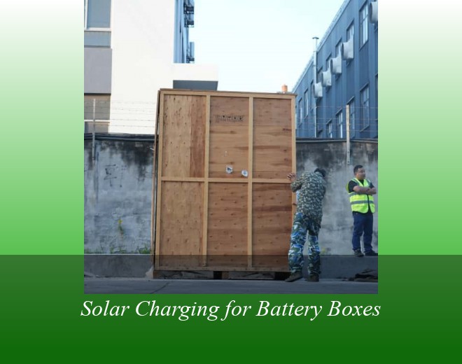 Solar Charging for Battery Boxes