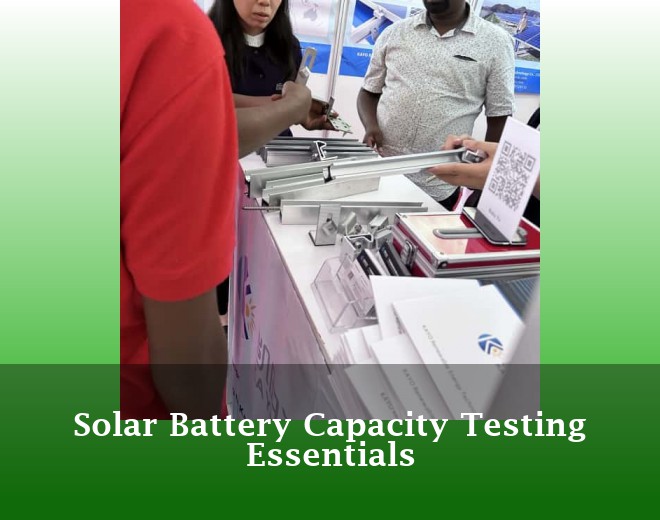 Solar Battery Capacity Testing Essentials