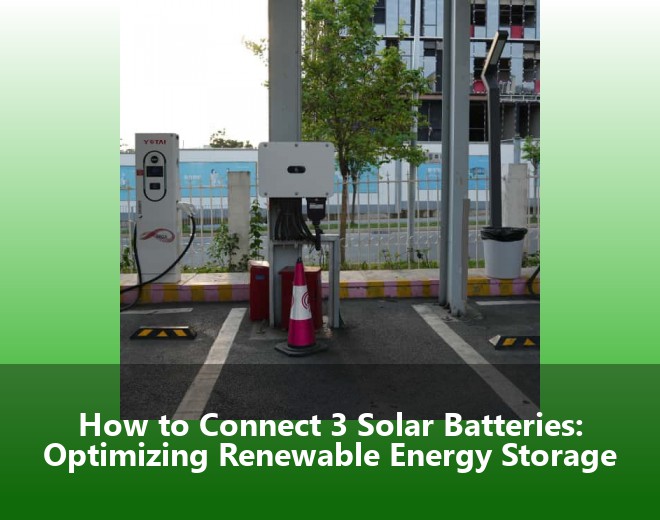 How to Connect 3 Solar Batteries: Optimizing Renewable Energy Storage