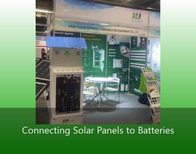 Connecting Solar Panels to Batteries