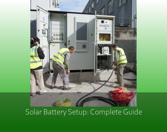 Solar Battery Setup: Complete Guide