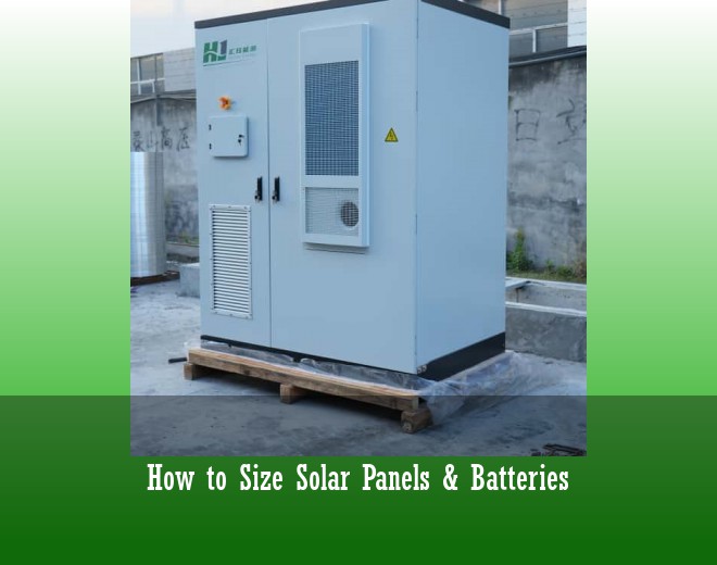 How to Size Solar Panels & Batteries
