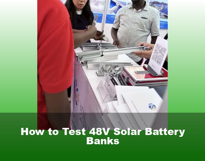 How to Test 48V Solar Battery Banks