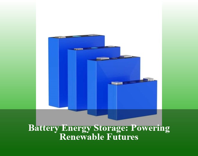 Battery Energy Storage: Powering Renewable Futures