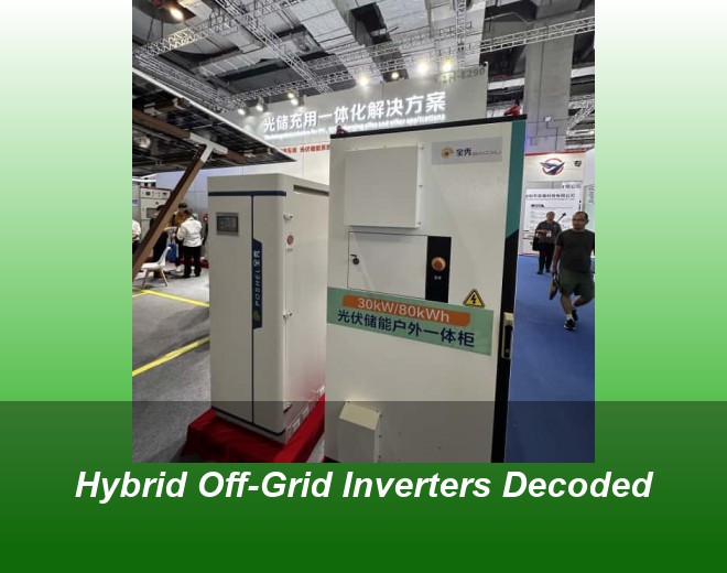 Hybrid Off-Grid Inverters Decoded