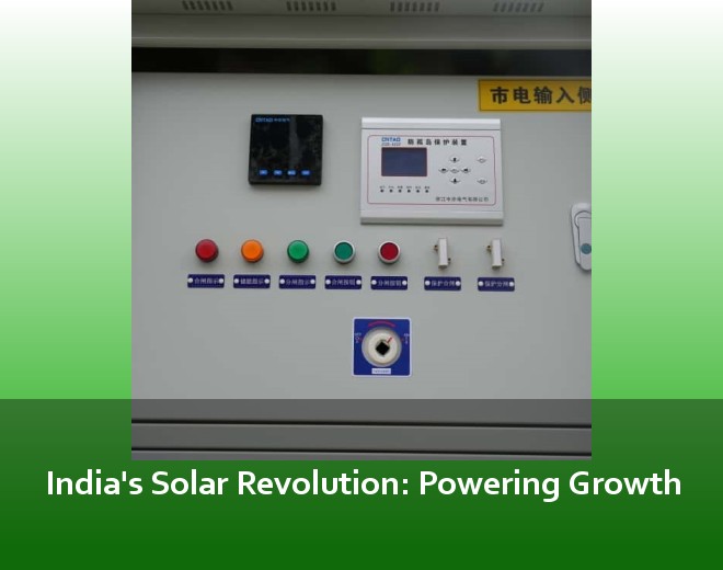 India's Solar Revolution: Powering Growth